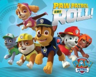 Plagát Paw Patrol Paw On a Roll 50x40 cm