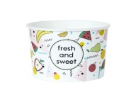Fresh&Sweet papierové zmrzlinové poháre 130ml 25 ks