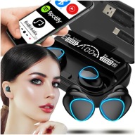BEZDRÔTOVÉ SLÚCHADLÁ DO UŠÍ BLUETOOTH 5.3 PRO + POWERBANK BT+