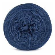 Priadza KOKONEK Classic Mono - indigo melange /250m