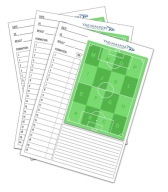 ZÁPASNÝ DEŇ ZÁPASU Trénera YAKIMA BLOK A4 NOTEBOOKU 100279