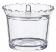 CUKROVKA cukornička GLASS volánik 2035
