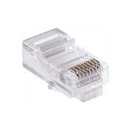 INTERNETOVÝ KONEKTOR ZÁSTRČKA RJ-45 RJ45 8P8C DRÔT 10ks