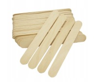 Kreatívne široké rovné drevené palice, 17 cm