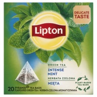 Lipton Herbs of the World expresný zelený čaj Mätové pyramídy 20 ks 32g