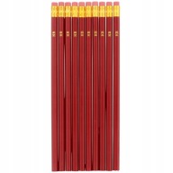 CERUZKY S GUMA SADA 10 HB ŠKOLSKÝCH ceruziek Office Essentials