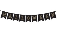 PANAN HALLOWEEN GALANDA 175cm Tmavo čierna