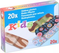 Priedušné, elastické náplasti pre deti COMFORT AID x20