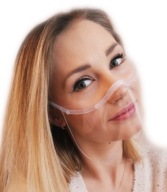 VISOR MINI TRANSPARENTNÁ MASKA