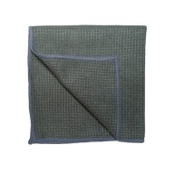 Dark King Glass Towel Waffle mikrovlákno na zrkadlové sklo 400gsm 40x40cm