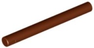 LEGO 1X4 ČEPEL, TYČ, HNEDÁ TYČ 30374