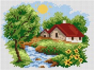 Plátno 15x20 Ariadna 2027 na krížikový steh - S POTLAČOU