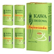 Kujawianka Cereálna káva bez kofeínu, natural, tradičná Delecta 5x200g