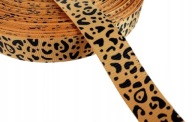 Grogrénová stuha, hnedá leopardia stuha