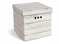 ozdobný box na odevy BOARD GREY MM
