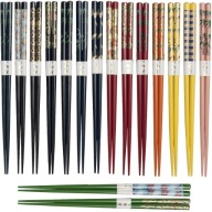 Pár japonských paličiek s rôznymi vzormi, 22 cm
