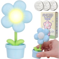 NOČNÁ STOLNÁ LAMPA PRE DETI LED DETSKÁ STOLNÁ LAMPA KVETOVÁ BULINA