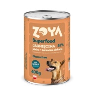 ZOYA SUPERFOOD - LAMB with Cranberries - Mokré krmivo pre psov 400g