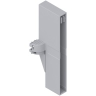 BLUM Z40L0002 INTIVO, držiak prednej lišty sivá