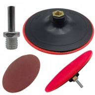 FLEXIBILNÝ KOTÚČ SO VELCRO UNIVERZÁLNYM BRÚSNYM KOTÚČOM 150mm M14 2mm
