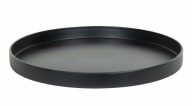 STOJAN čierny RECYKLOVANÝ PLAST pr. 22 cm
