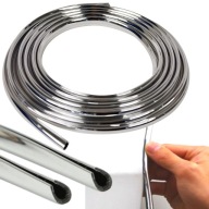 HRANOVÝ PÁS LESK CHROMOVÝ HRAN 6x8mm METR