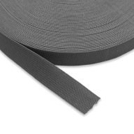 Pletená elastická 20mm/25m čierna