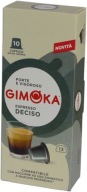 Kávové kapsule pre NESPRESSO Gimoka Deciso x10
