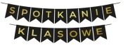 Banner Vlajky Nápis TRIEDA STRETNUTIE Dekorácia