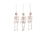 Závesná dekorácia Halloween Skeletons 12cm 3ks