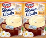 DR. Oetker Słodka Chwila Krémový puding 2 x 43 g