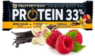 Go On Protein Bar 33% malinová vanilka