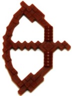 DOPLNKY LEGO MINECRAFT HNEDÁ MUŠKA Č. 18792