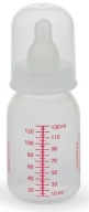 opakovane použiteľná fľaša na kŕmenie + cumlík 130 ml
