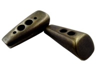 20mm Zlaté gombíky, 1 kus, farba GOLD OXIDE K901 8515