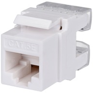 Keystone Modul RJ-45 LAN zásuvka CAT.5E biela