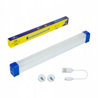 Magnetická LED lampa do dielne 32 cm USB