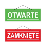 OTVORENÉ / ZATVORENÉ laminovaná tabuľka