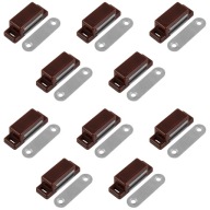 Magnetický zámok Hnedá západka nábytku - 10 ks