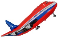 Fóliový balónik LIETADLO Red Airplane Birthday Party 44x21cm
