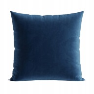 Dekoračná obliečka na vankúš 50x50 cm, námornícka modrá VELVET