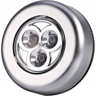SAMOLEPIACA DOTYKOVÁ LAMPA, NA BATÉRIU, 3 LED diódy