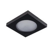 KANLUX LED stropné svietidlo do kúpeľne Hermetické GU10 10W čierne