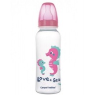 Fľaša CanpolBabies LOVE&SEA, 12m+
