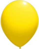 ŽLTÉ LATEXOVÉ BALÓNY 10 palcov 10ks na narodeniny