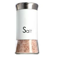 SOĽNIČKA SALT SEASON, BIELE SKLO, 150 ml