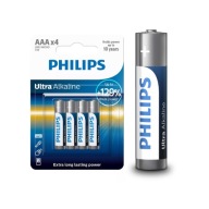 ALKAICKÉ BATÉRIE PHILIPS AAA LR6, 4 KS