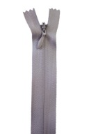 Vnútorný tkaný zips C3 25 cm Šedý
