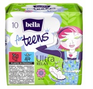 BELLA FOR TEENS RELAX VLOŽKY pre dospievajúce dievčatá, 10 ks.