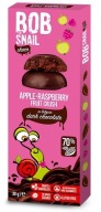 BOB SNAIL Jablkovo-malinový snack v tmavobéžovej farbe